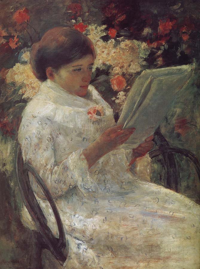 Artist in the garden